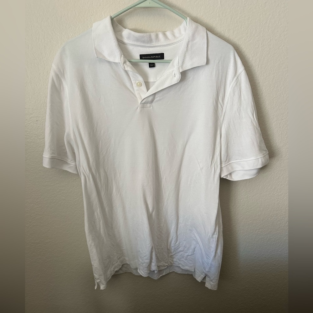 Men’s banana republic polo - size large